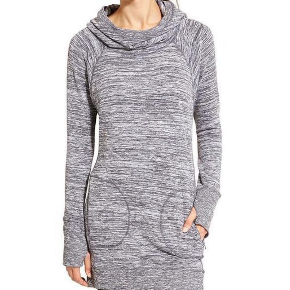 Athleta Blissful Hoodie Dress